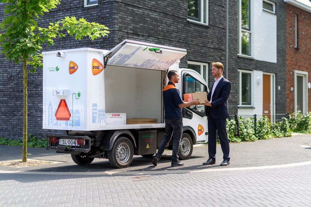 TeamQ14 Bezorger Elektrisch Voertuig | Amsterdam